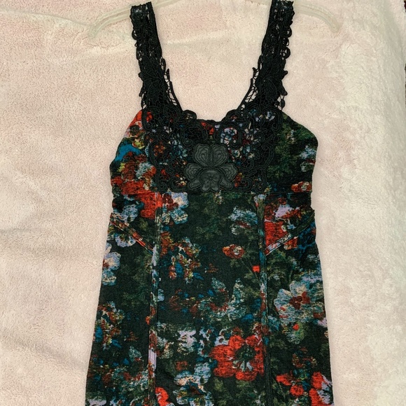 Free People Floral Bodycon Dress - Picture 1 of 6